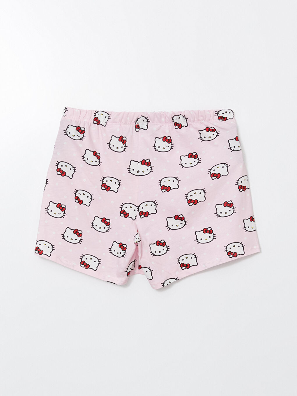 Hello Kitty Printed Women's Shortie Pyjama Set -S5CE74Z8-LT4