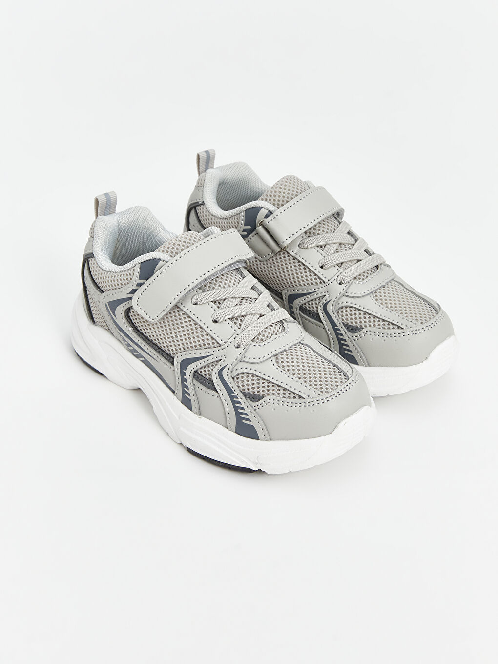 Laces & Hook-and-Loop Boys' Sneakers -S5CF16Z4-CSW