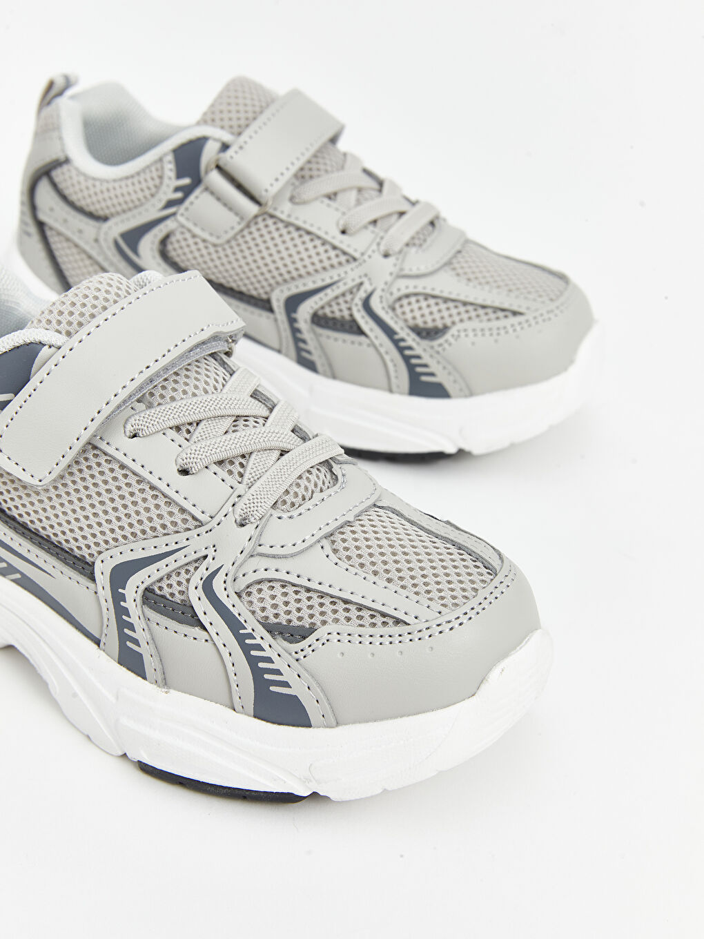 Laces & Hook-and-Loop Boys' Sneakers -S5CF16Z4-CSW