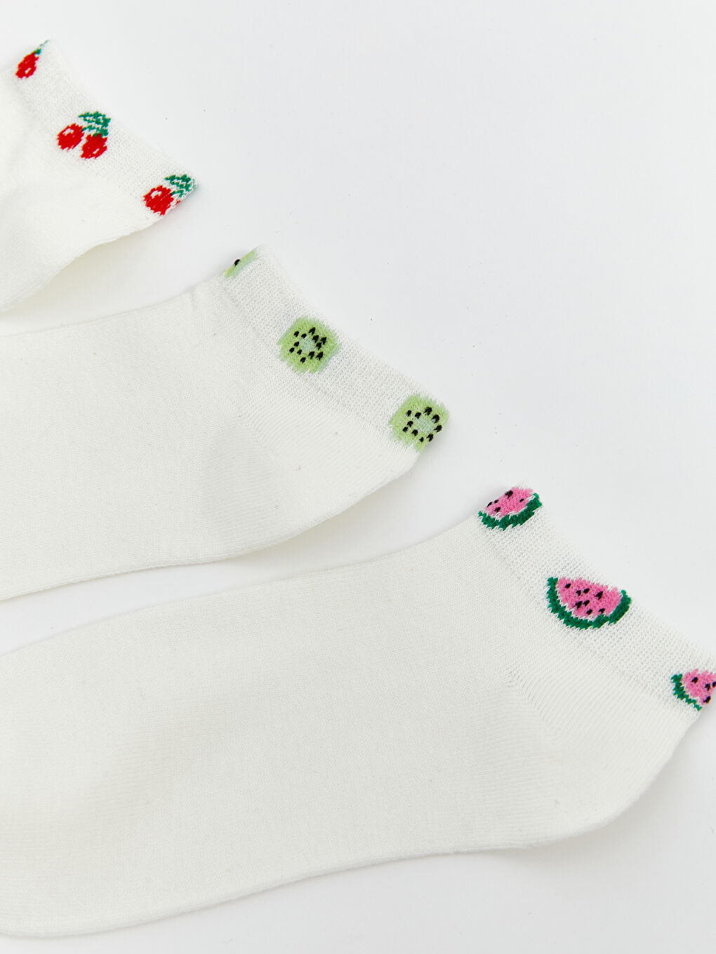 Printed Women's Trainer Socks 5 Pack -S5CF75Z8-FDU