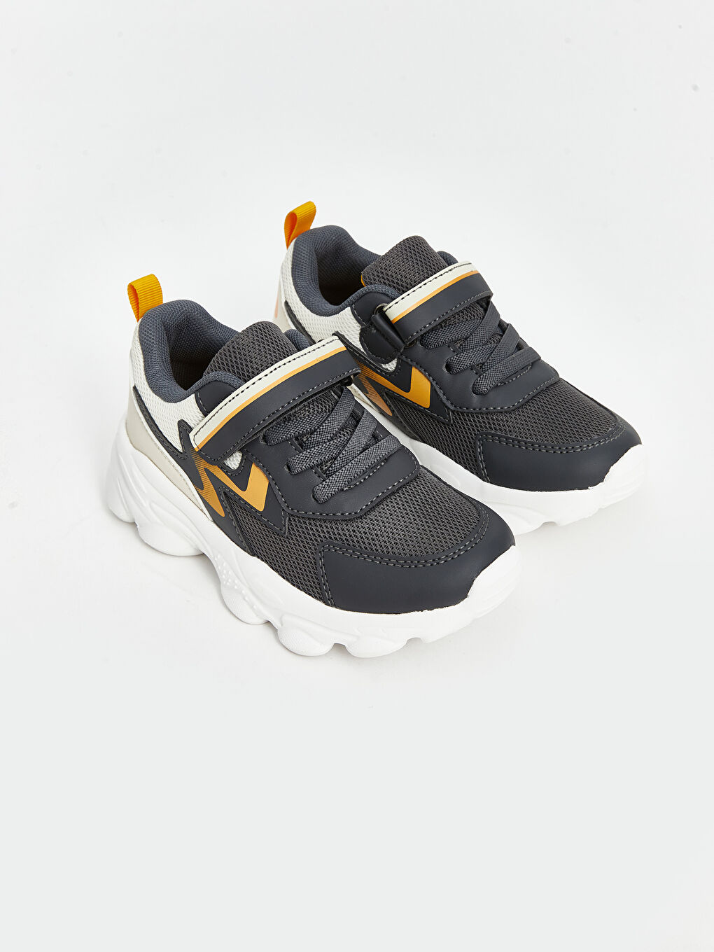 Laces & Hook-and-Loop Boys' Sneakers -S5CG05Z4-UY5