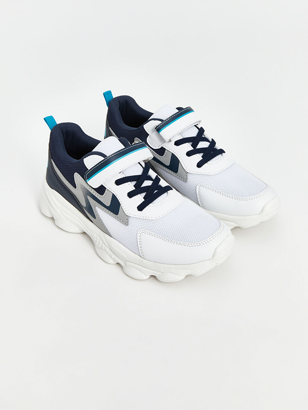 Laces & Hook-and-Loop Boys' Sneakers -S5CG07Z4-Q6K