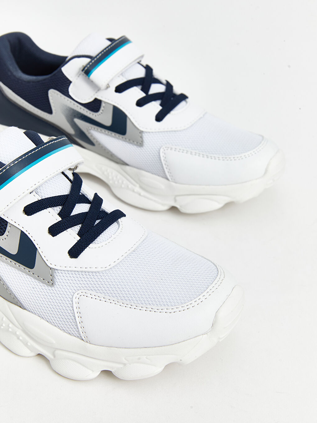 Laces & Hook-and-Loop Boys' Sneakers -S5CG07Z4-Q6K