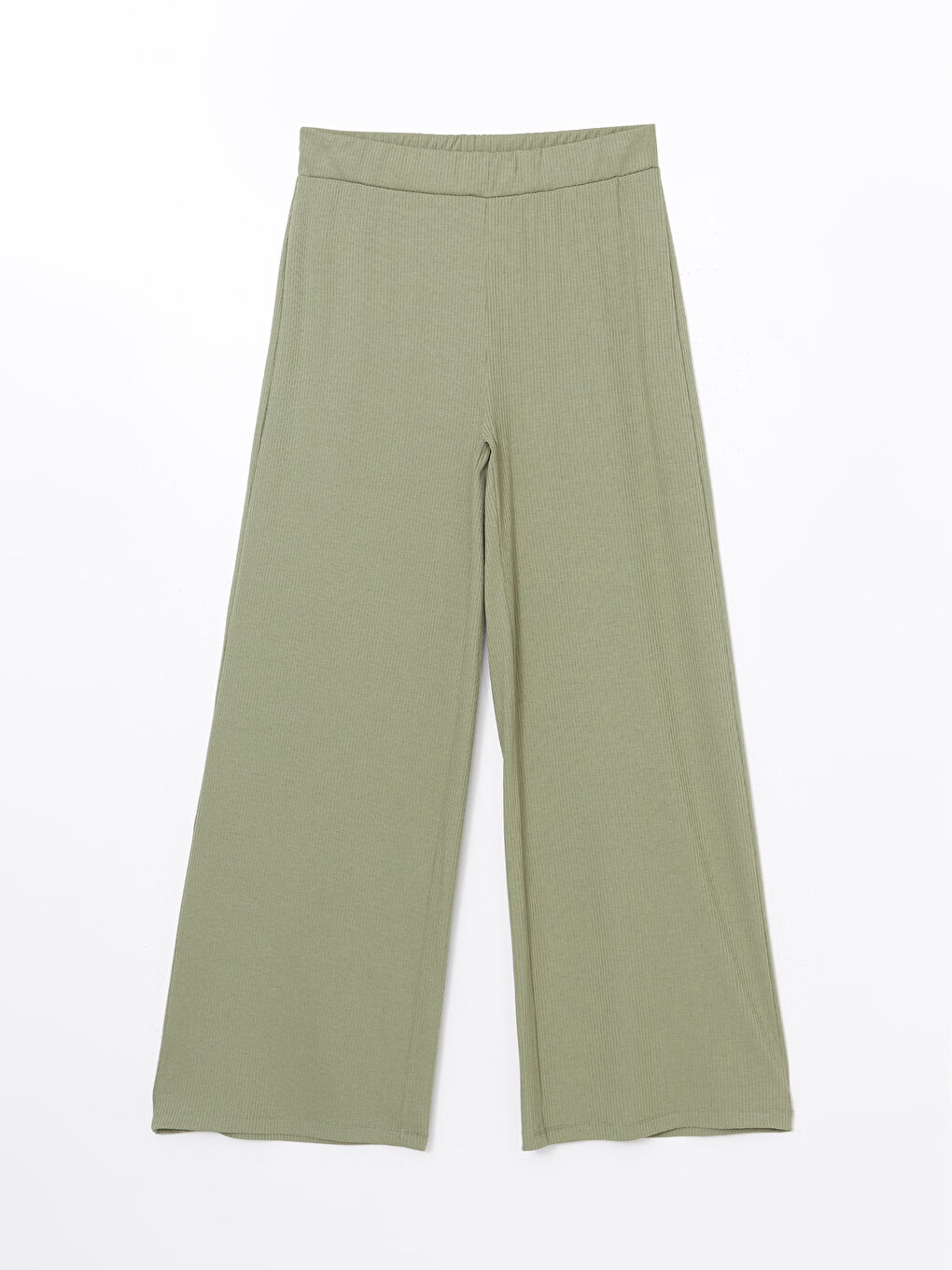 Teksturisane pantalone za žene sa elastičnim strukom -S5CG49Z8-GUY