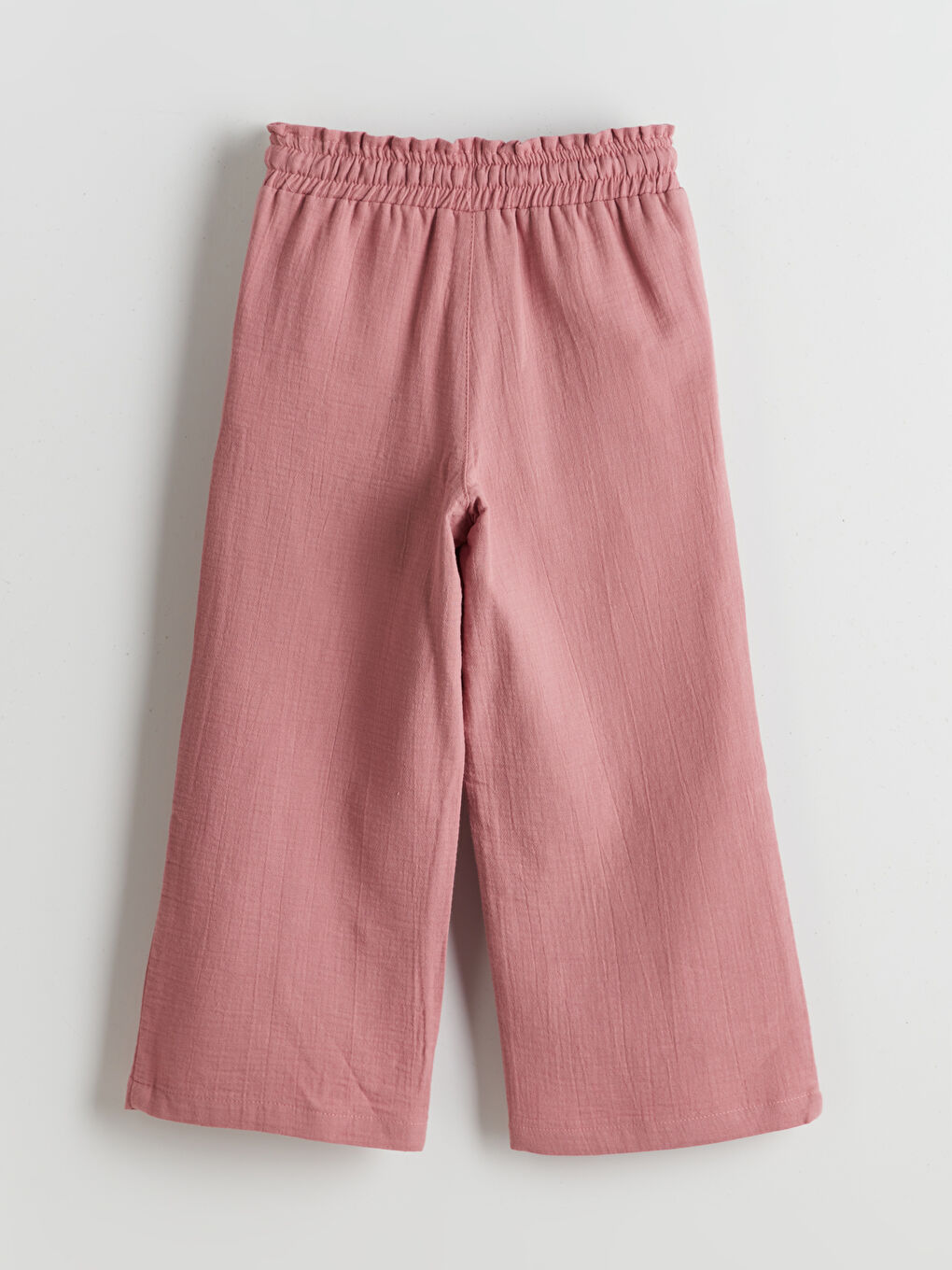 LCW Kids Elasticated Waist Girls' Trousers -S5CG60Z4-GDD