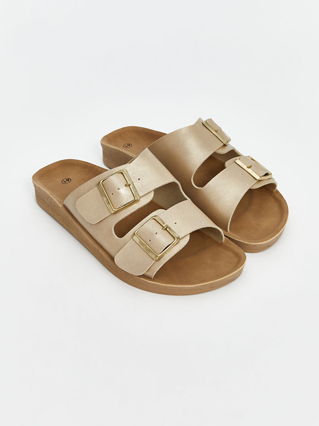 Double Strap Women's Sliders -S5CG89Z8-J5T