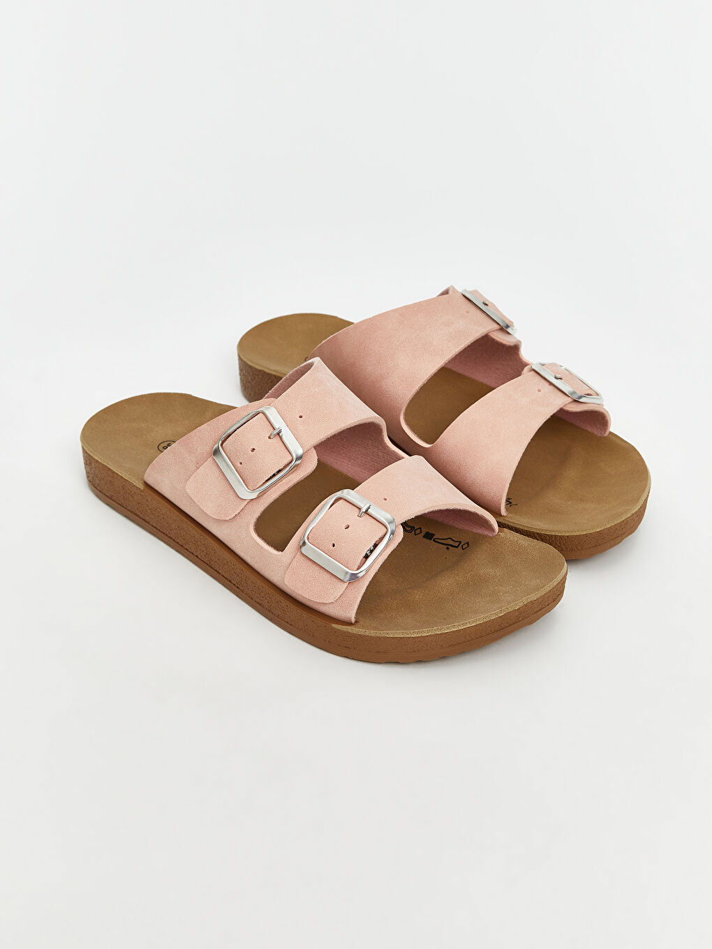 Women's Double Banded Slippers -S5CG90Z8-DRH