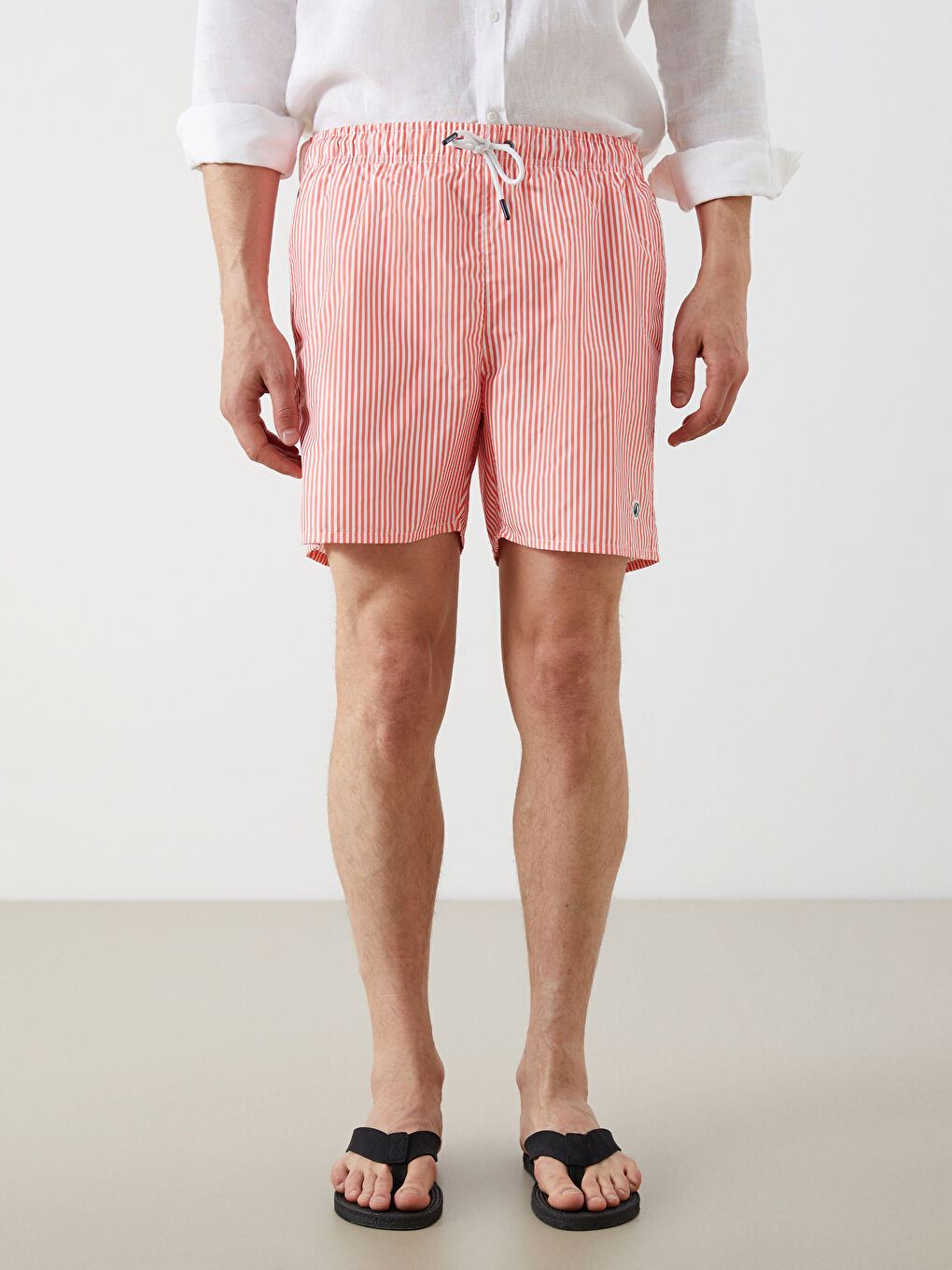 Short Striped Men's Swimming Shorts -S5CH31Z8-LR8