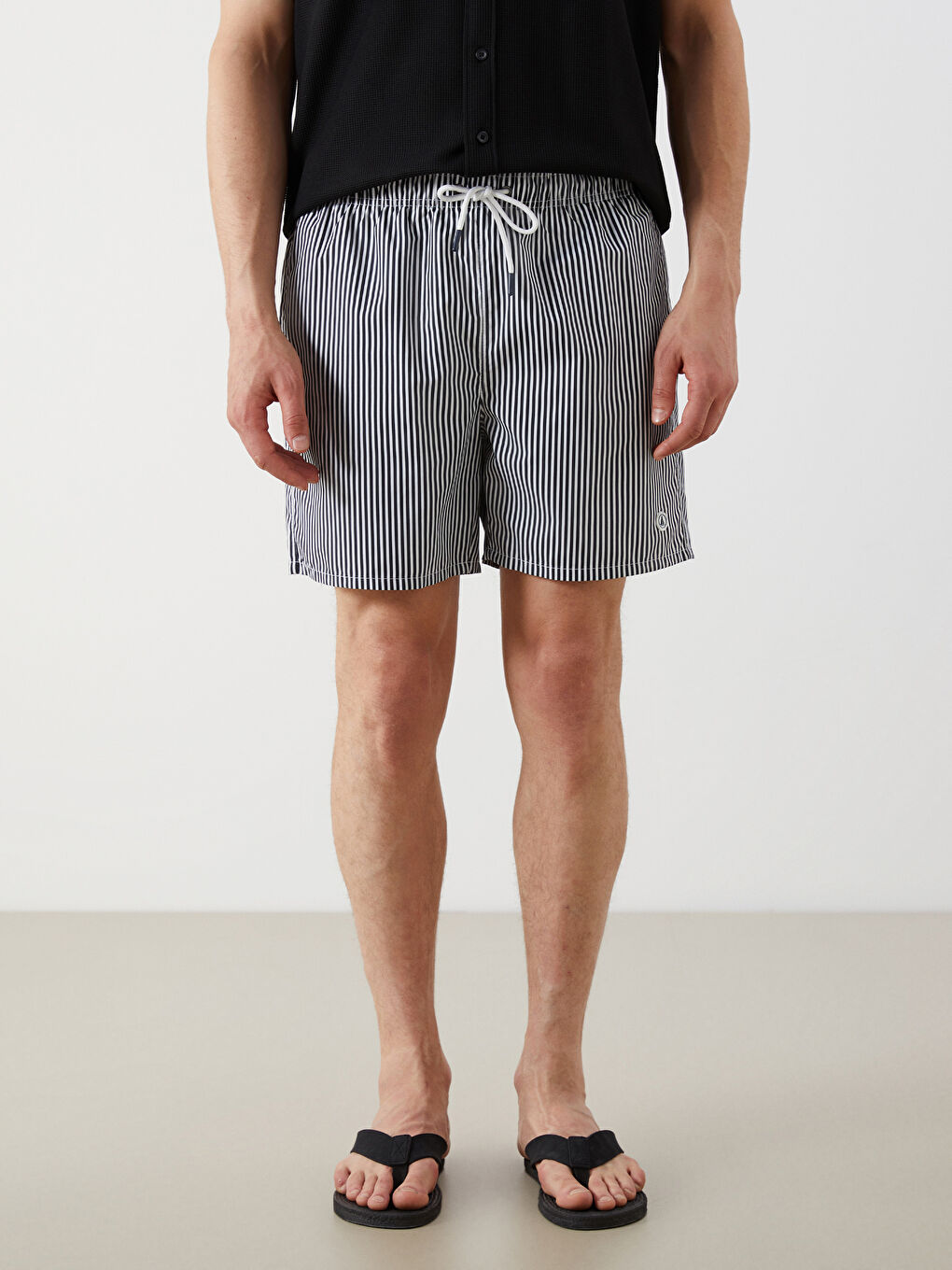 Short Striped Men's Swimming Shorts -S5CH31Z8-LSJ