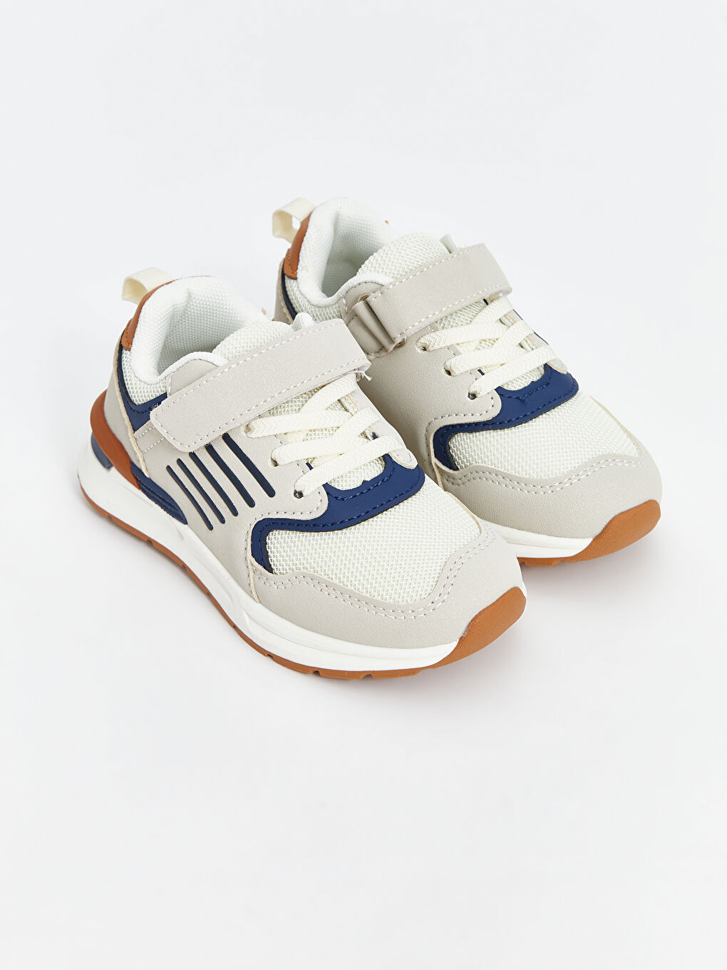 Laces & Hook-and-Loop Boys' Sneakers -S5CH38Z4-DWR