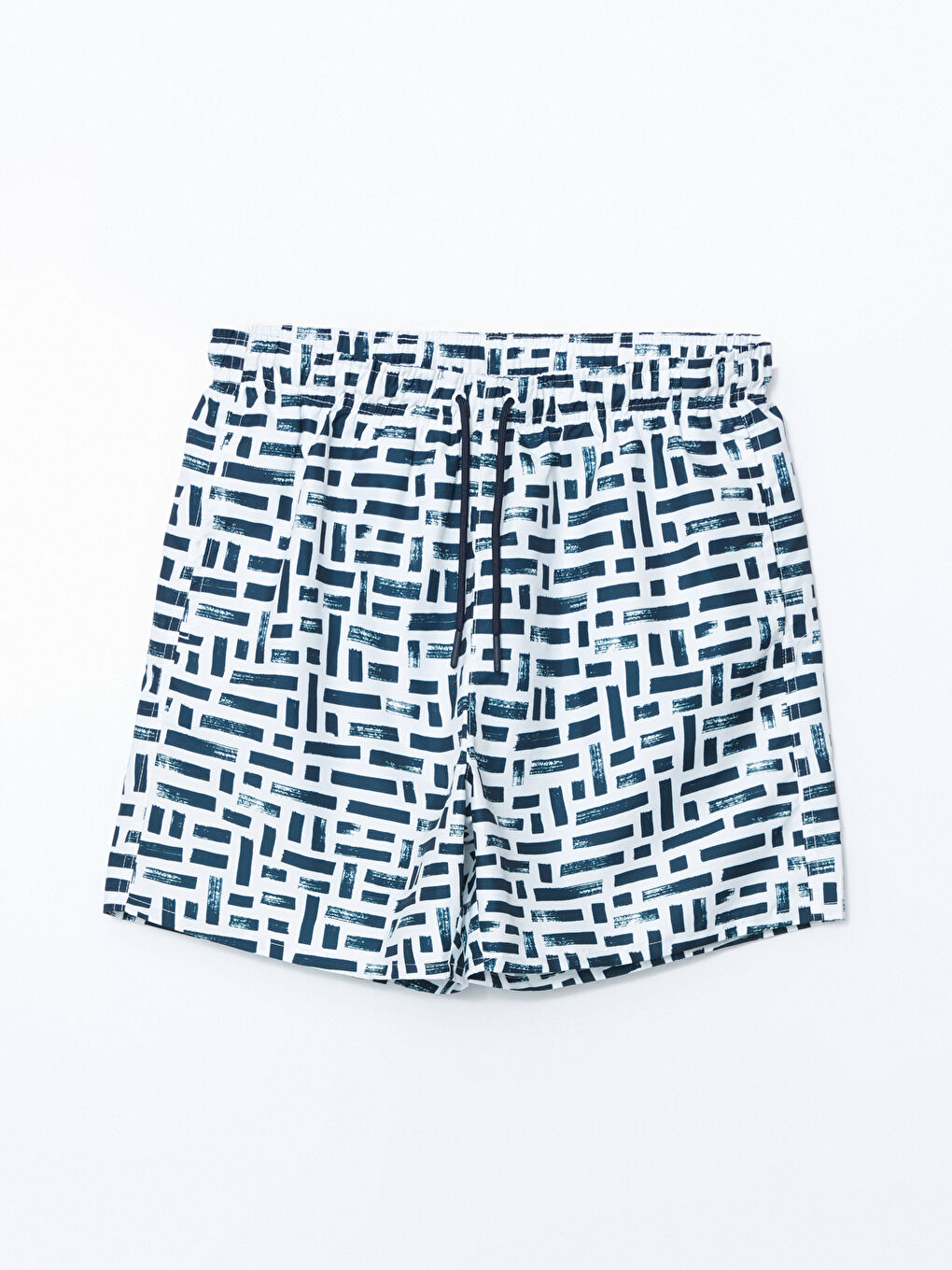 Short Patterned Men's Swimming Shorts -S5CH65Z8-LSJ