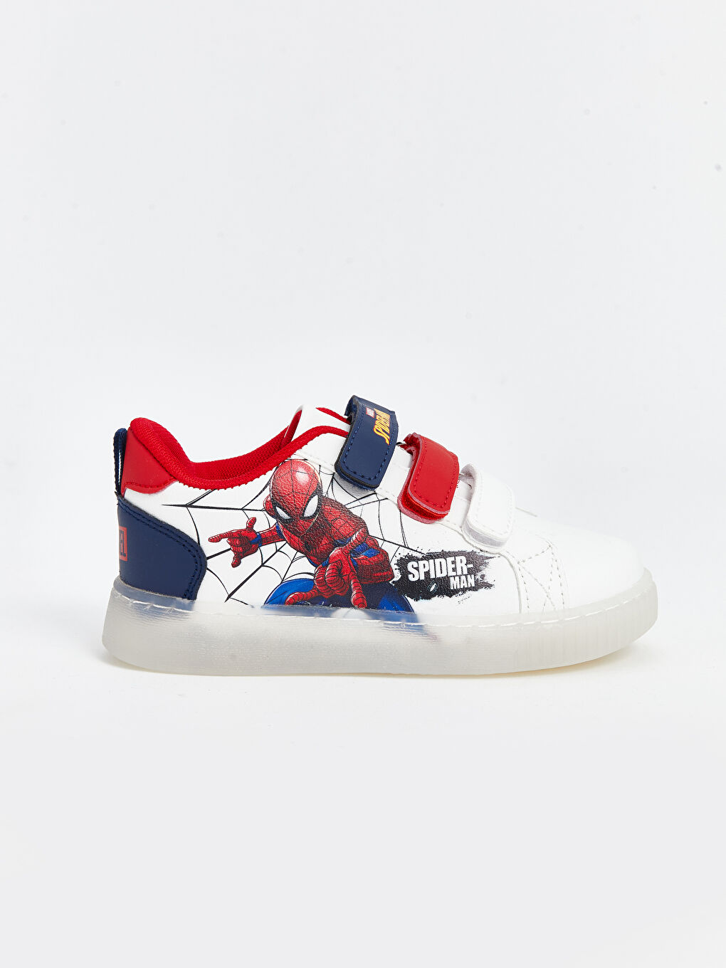 Spiderman Printed Light-Up Sole Boys' Sneakers -S5CH69Z4-Q6K