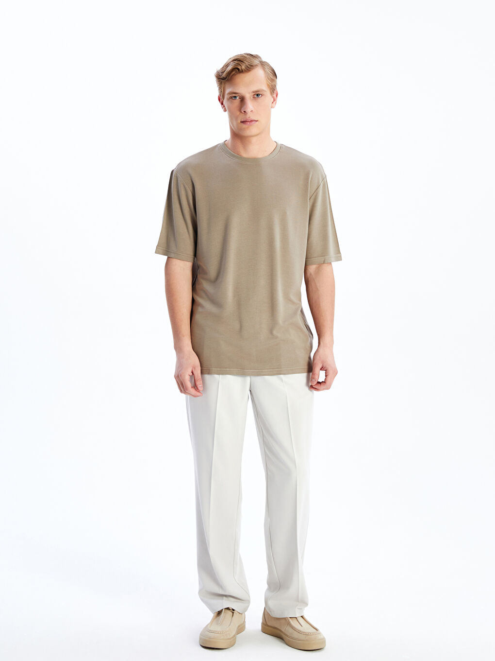 LCW Vision Crew Neck Men's T-Shirt -S5CH79Z8-PSD
