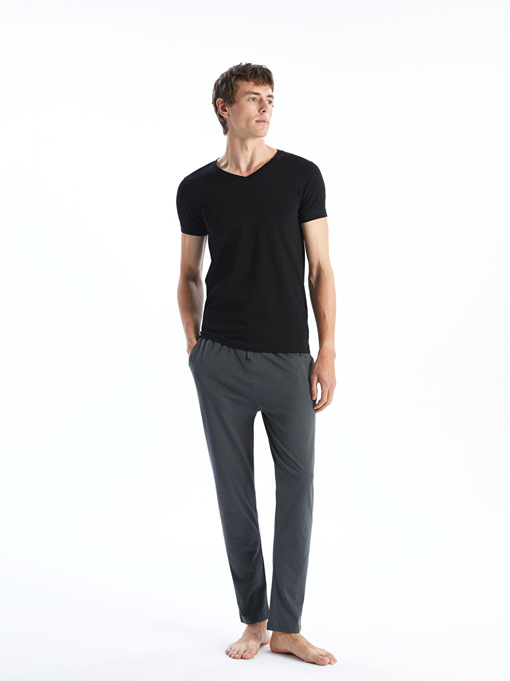 Standard Fit Men's Pajama Bottoms -S5CH81Z8-HJU