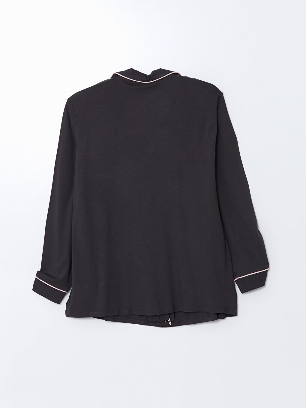 Antrasit Gömlek Yaka Hamile Pijama Takımı-6