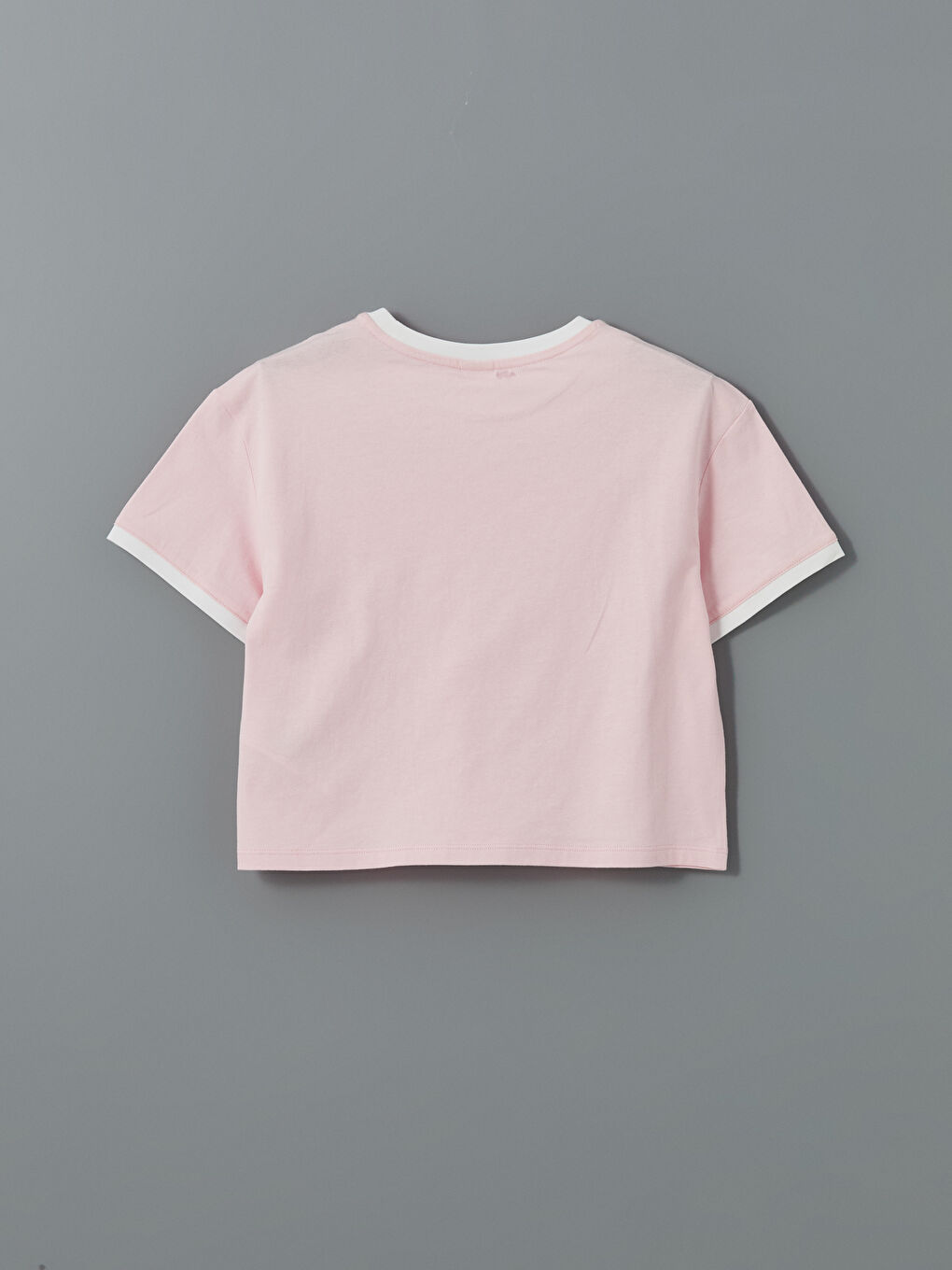 Crew Neck Girl's T-Shirt and Short Skirt -S5CI04Z4-FYX