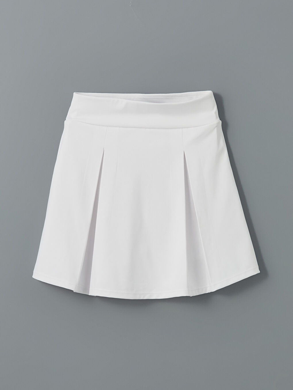 Crew Neck Girl's T-Shirt and Short Skirt -S5CI04Z4-FYX