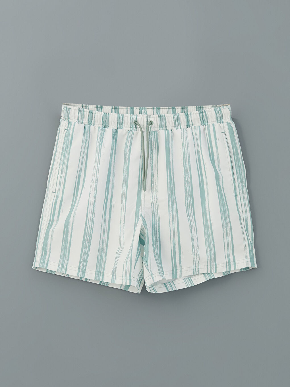 Short Striped Men's Swimming Shorts -S5CI30Z8-GJM