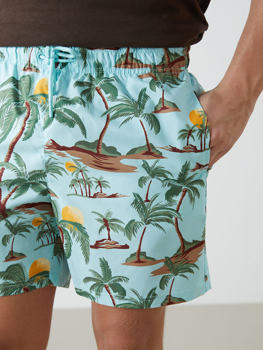 XSIDE Short Patterned Men's Swimming Shorts -S5CI31Z8-LU0