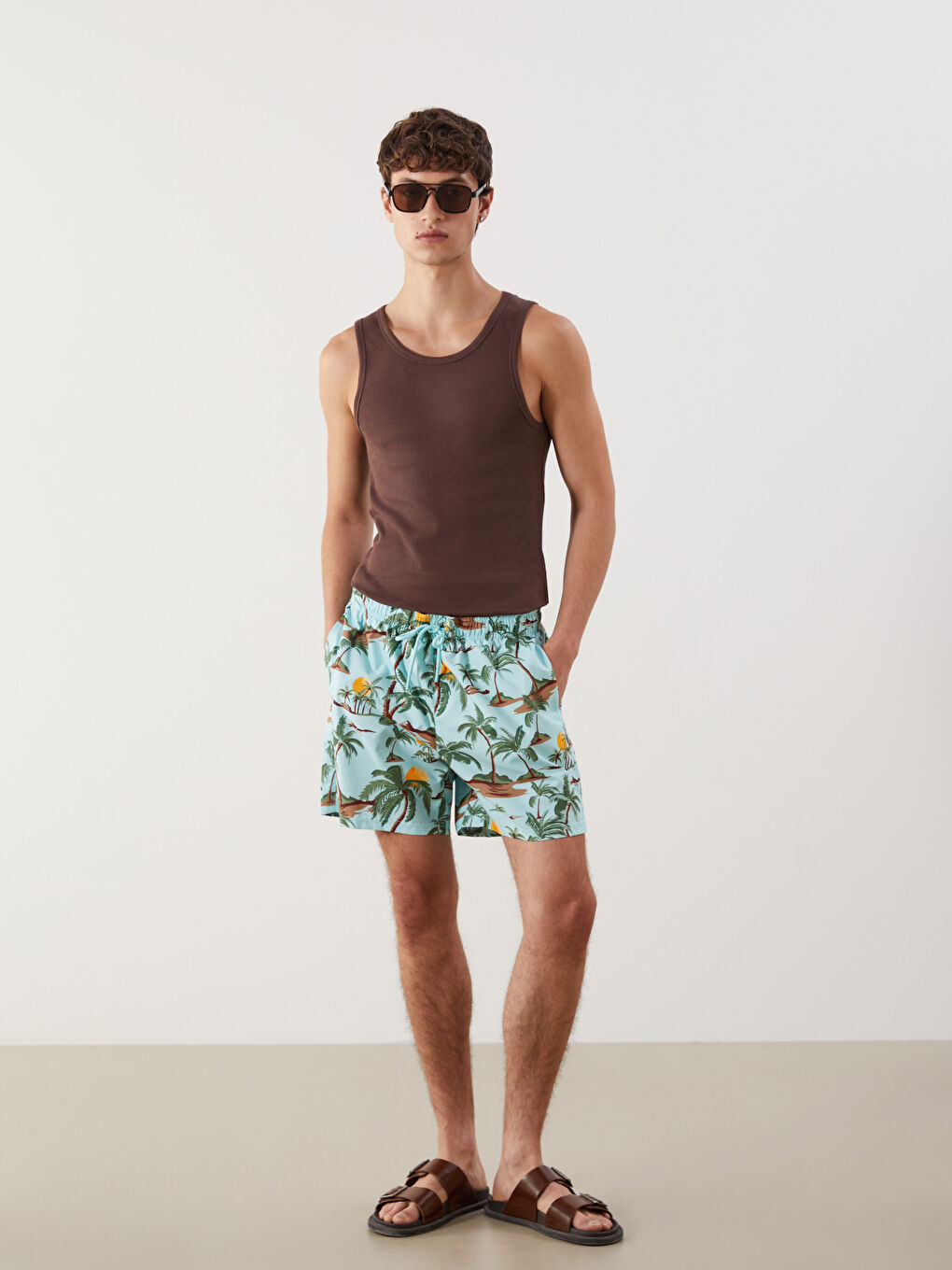 XSIDE Short Patterned Men's Swimming Shorts -S5CI31Z8-LU0