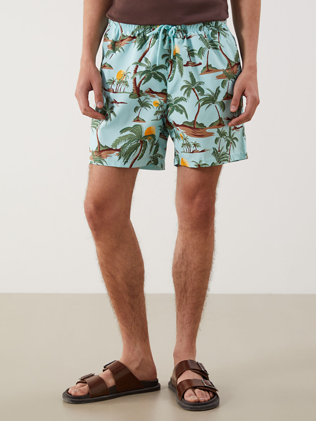 XSIDE Short Patterned Men's Swimming Shorts -S5CI31Z8-LU0