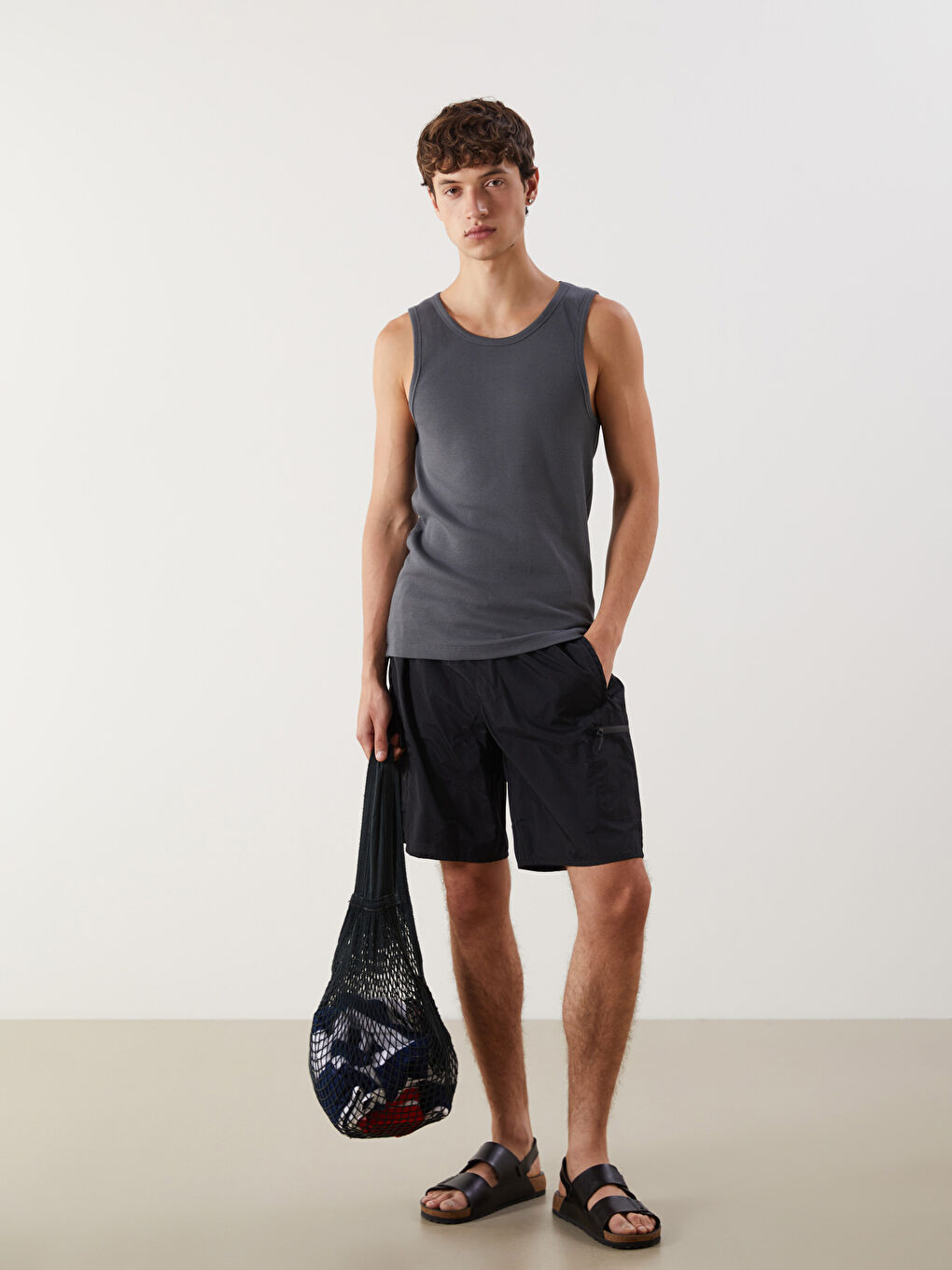 Short Length Men's Swimming Shorts -S5CI34Z8-CVL