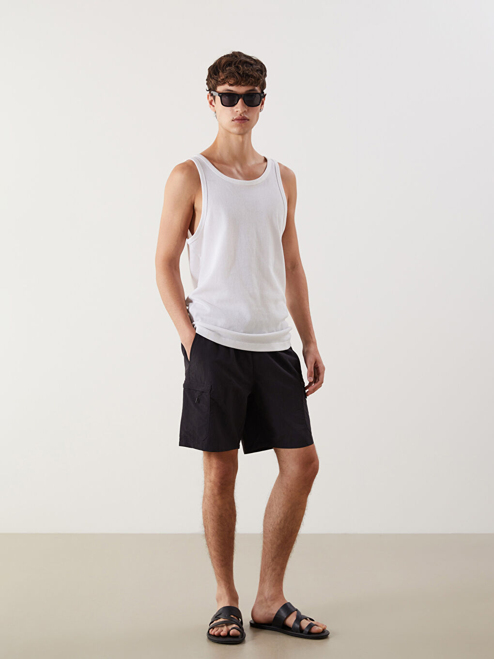 Short Length Men's Swimming Shorts -S5CI35Z8-CVL