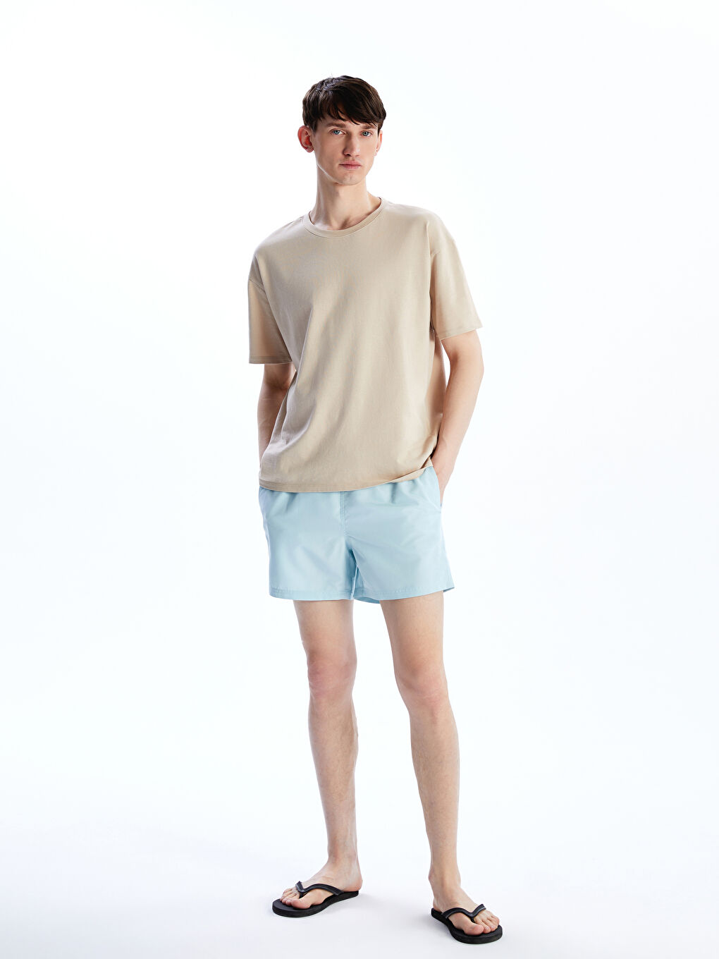 Short Length Basic Men's Swimming Shorts -S5CI41Z8-G2E