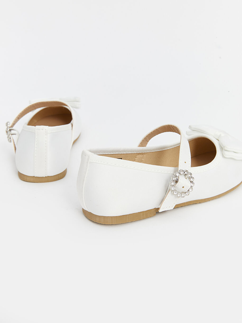 Bow Detailed Girl's Flat Shoe -S5CI42Z4-Q6K