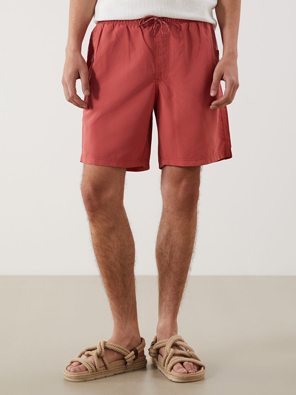 Short Length Basic Men's Swimming Shorts -S5CI43Z8-GQD