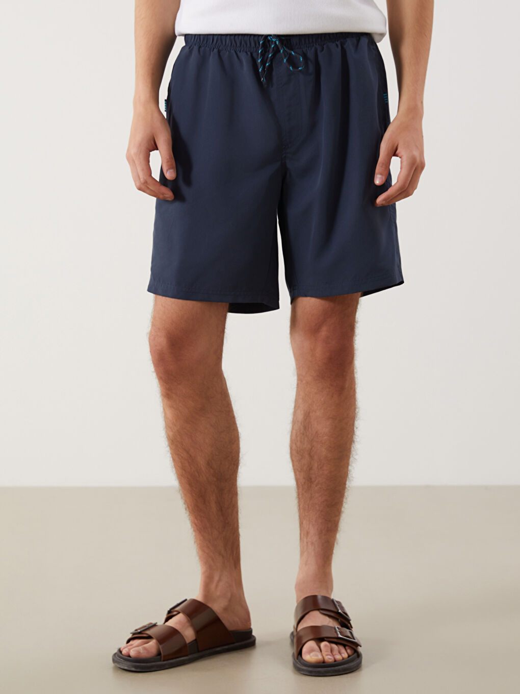 Short Length Basic Men's Swimming Shorts -S5CI43Z8-KAX