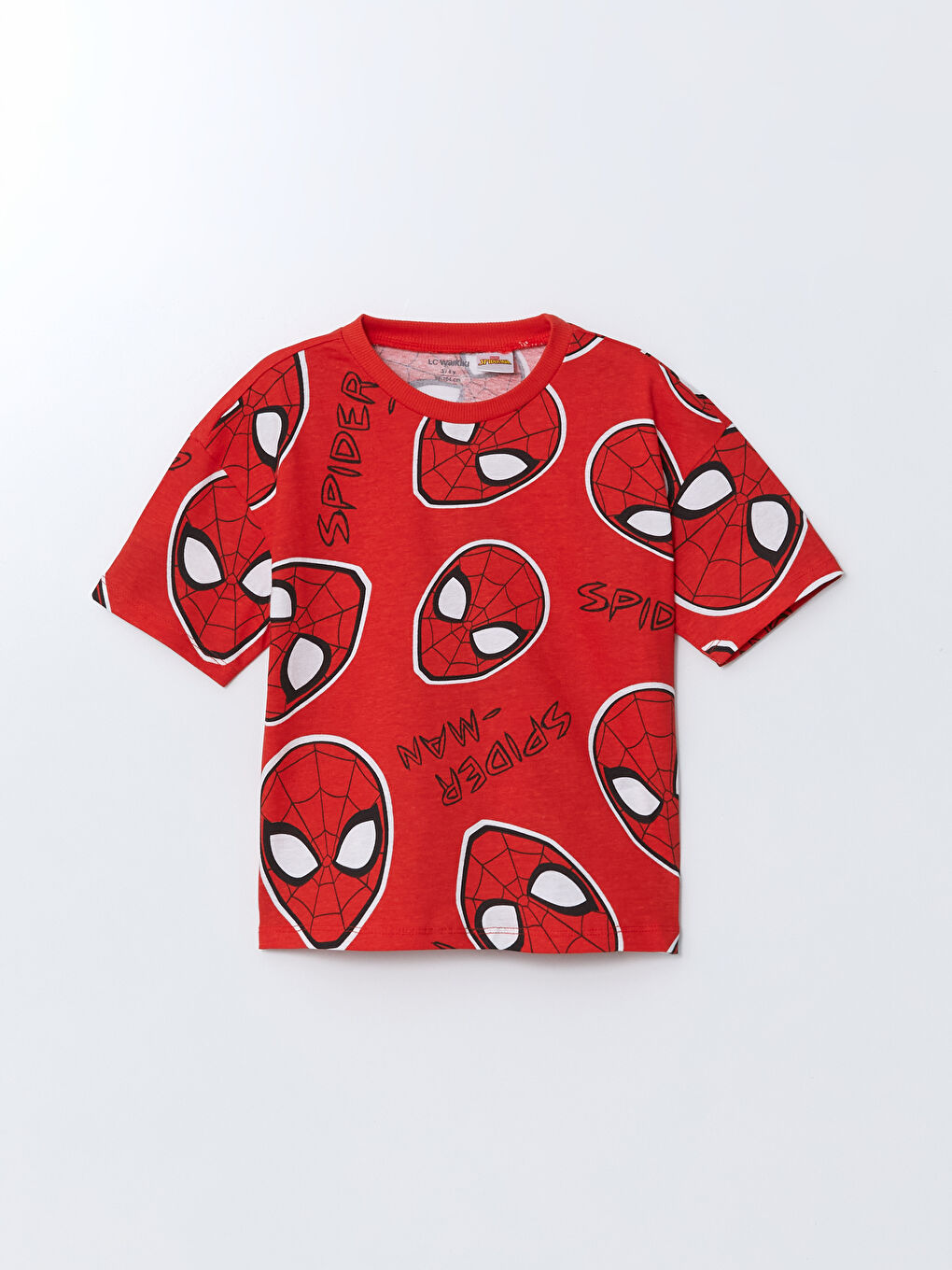 Crew Neck Spider-Man Printed Boys T-Shirt -S5CI45Z1-LTP