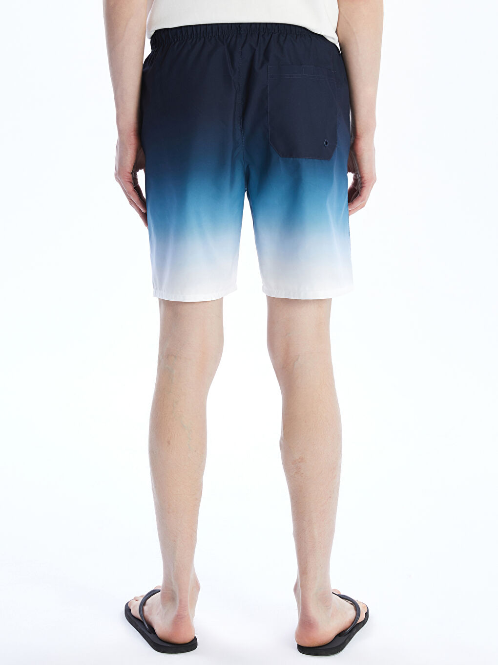 Short Patterned Men's Swimming Shorts -S5CI50Z8-LU0