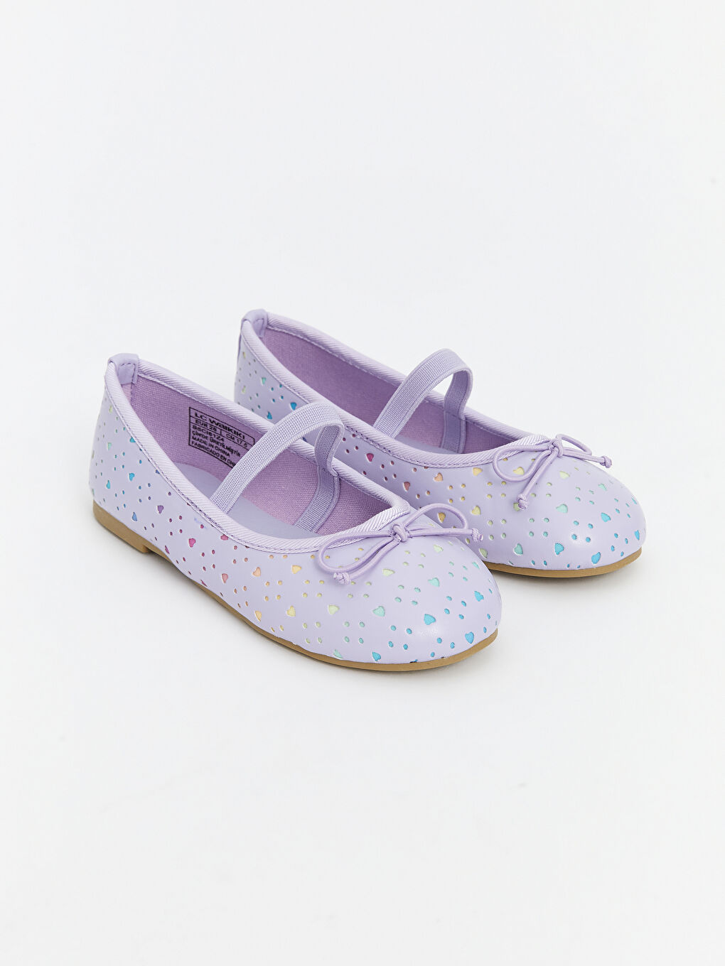 Heart Detailed Girls' Ballet Flats -S5CI61Z4-DP3