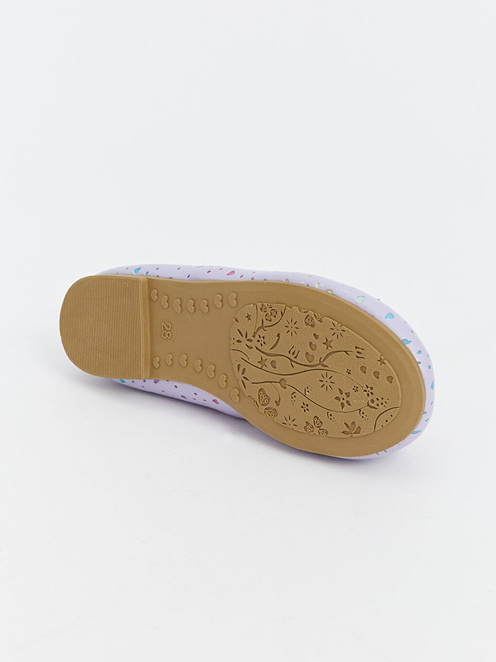 Heart Detailed Girls' Ballet Flats -S5CI61Z4-DP3