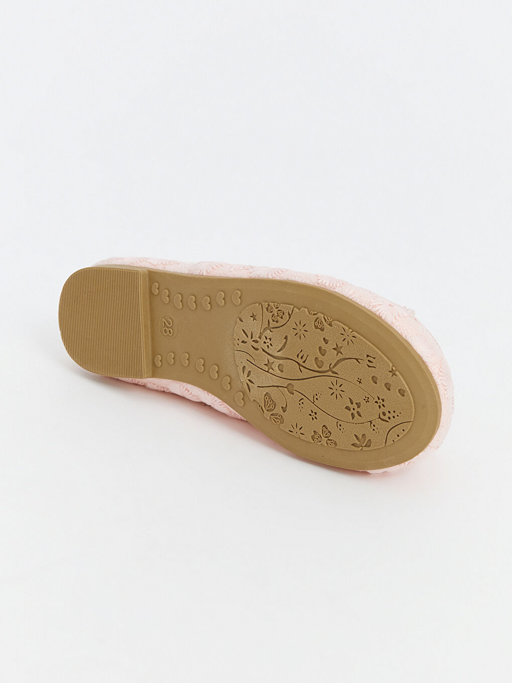 Embroidered Floral Girls' Ballet Flats -S5CI64Z4-E6T