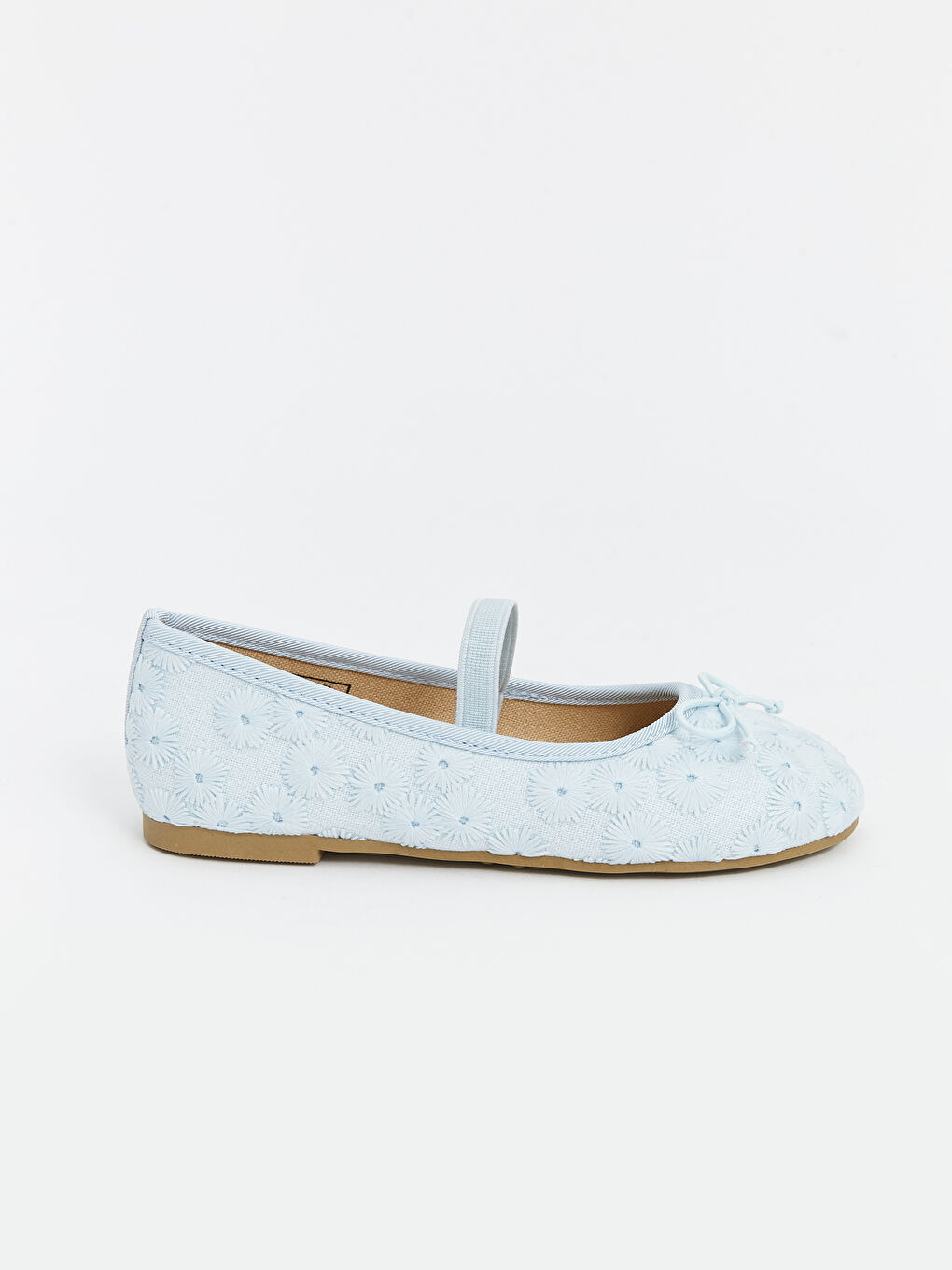 Embroidered Floral Girls' Ballet Flats -S5CI64Z4-YX7