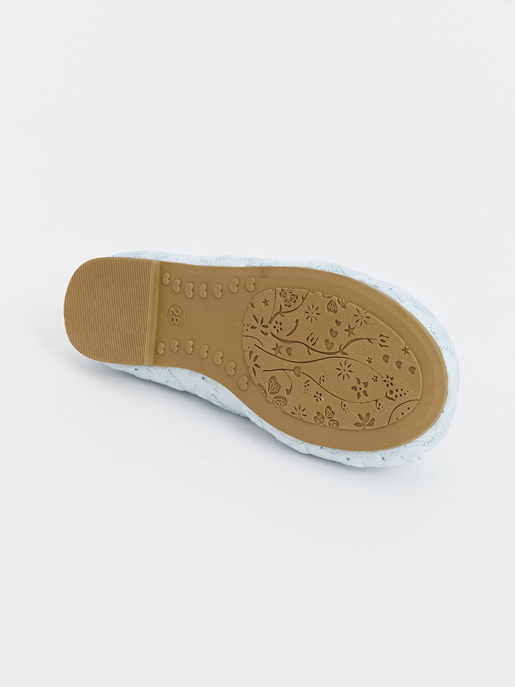 Embroidered Floral Girls' Ballet Flats -S5CI64Z4-YX7