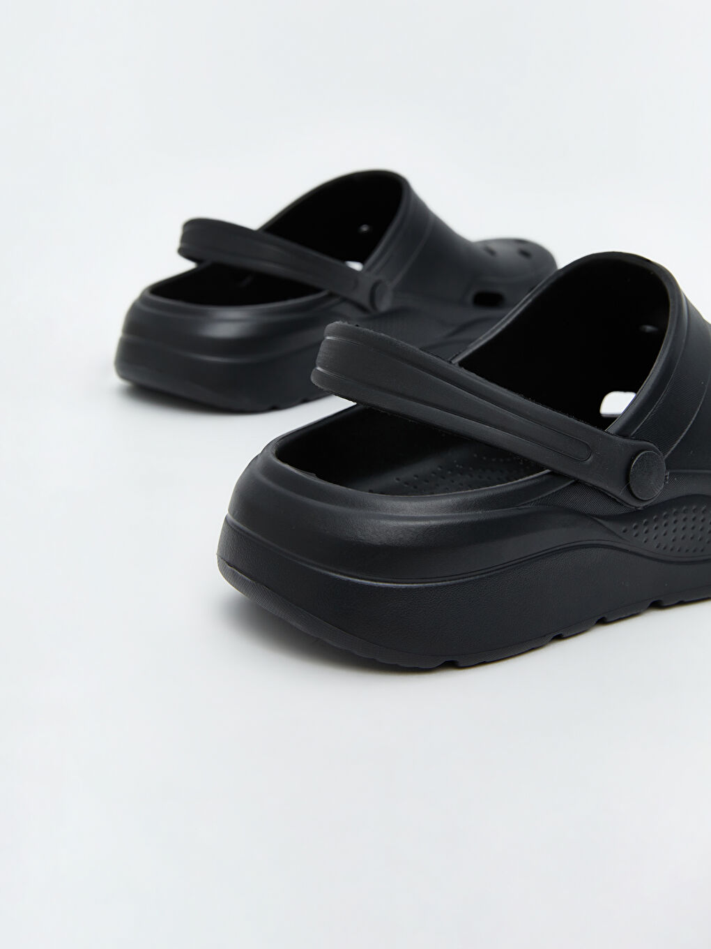 Man BLACK Beach Sandals -S5CI88Z8-HUC