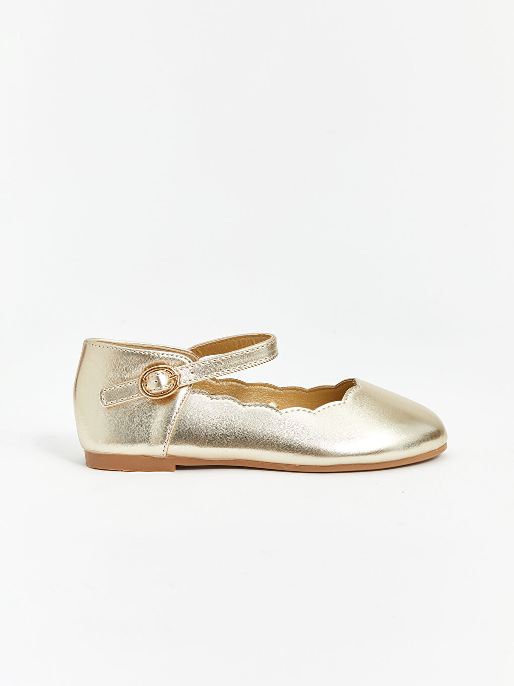 Shiny Looking Girl's Flats -S5CI95Z4-GHW