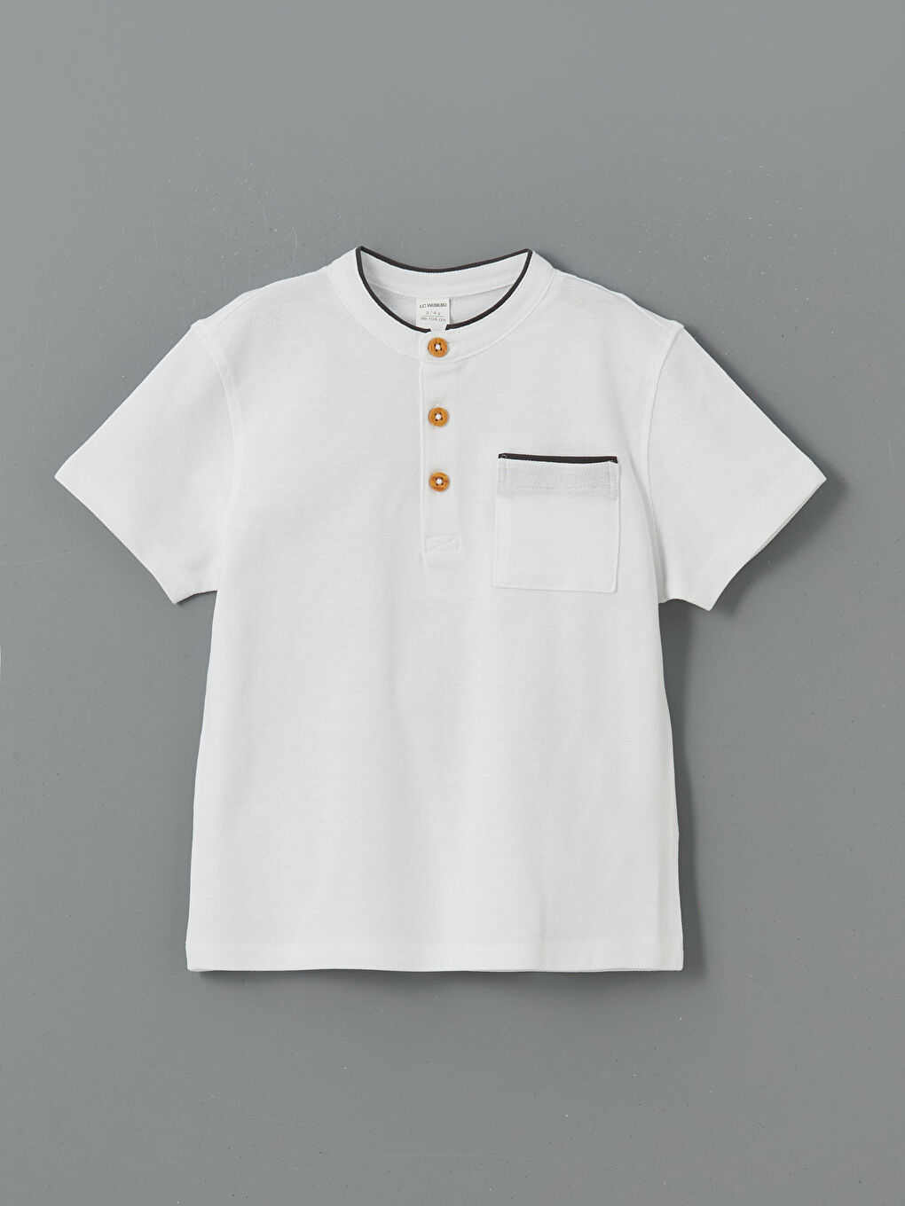 Grandad Collar Boys' T-Shirt and Shorts 2 Pack -S5CK78Z1-Q6K