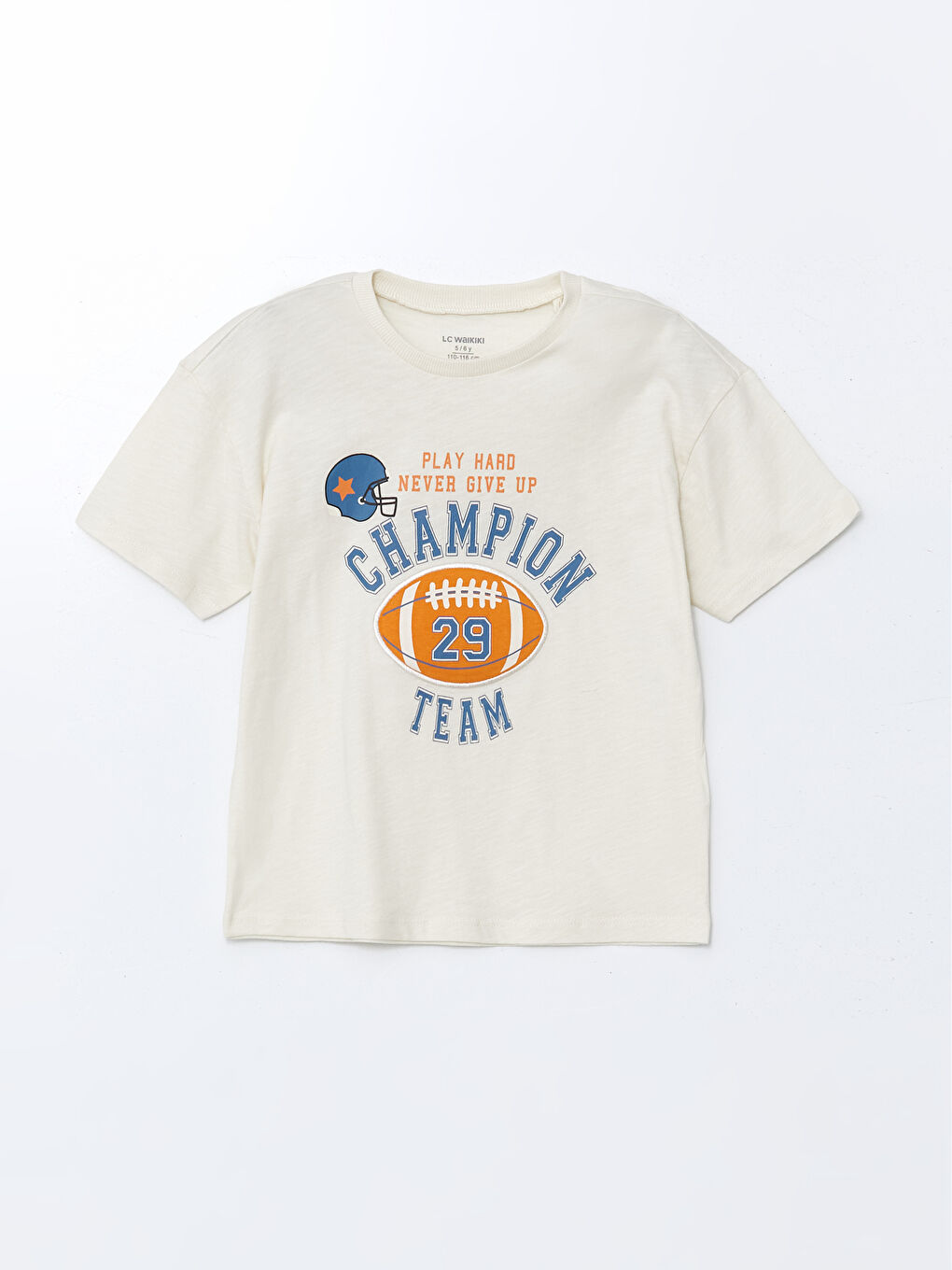 Crew Neck Printed Boys' T-Shirt and Shorts 2 Pack -S5CK95Z1-QVK