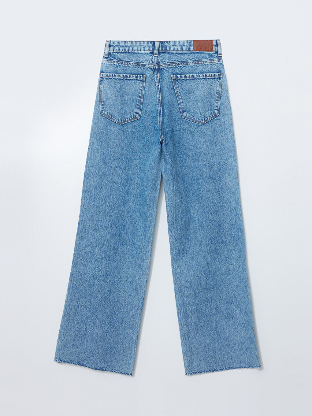 Jean Jambe Large pour Femmes-5
