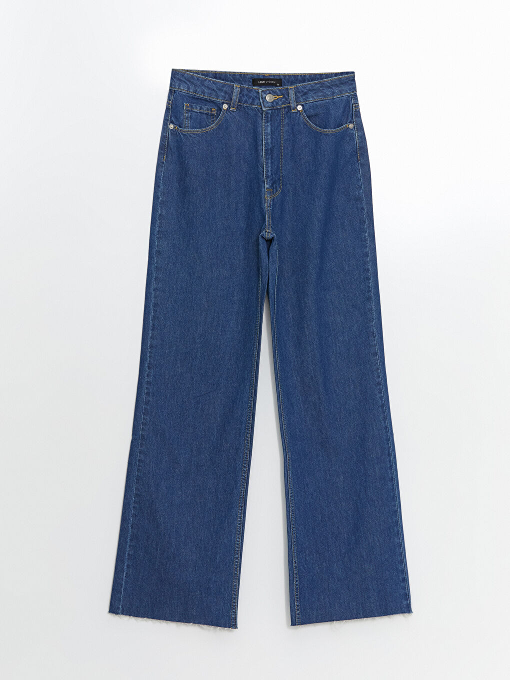 Jean Jambe Large pour Femmes-4