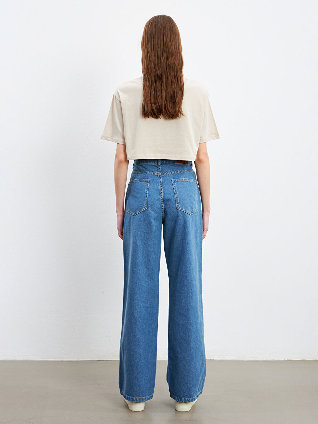 Wideleg Women's Jeans-3