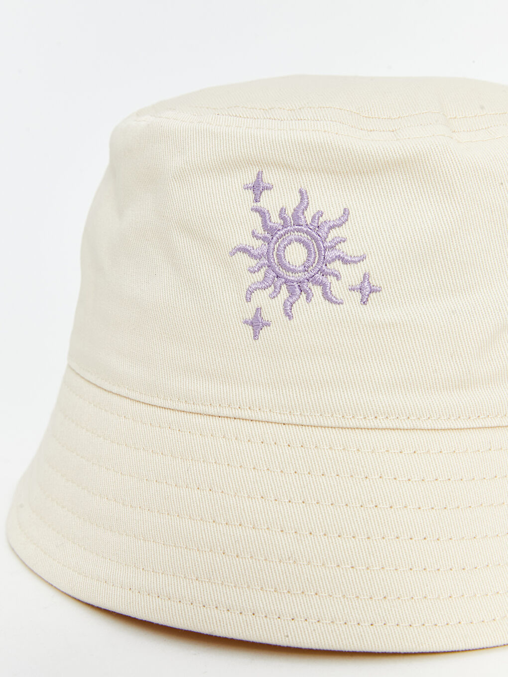 Embroidered Girl's Bucket Hat -S5CN40Z4-EEW