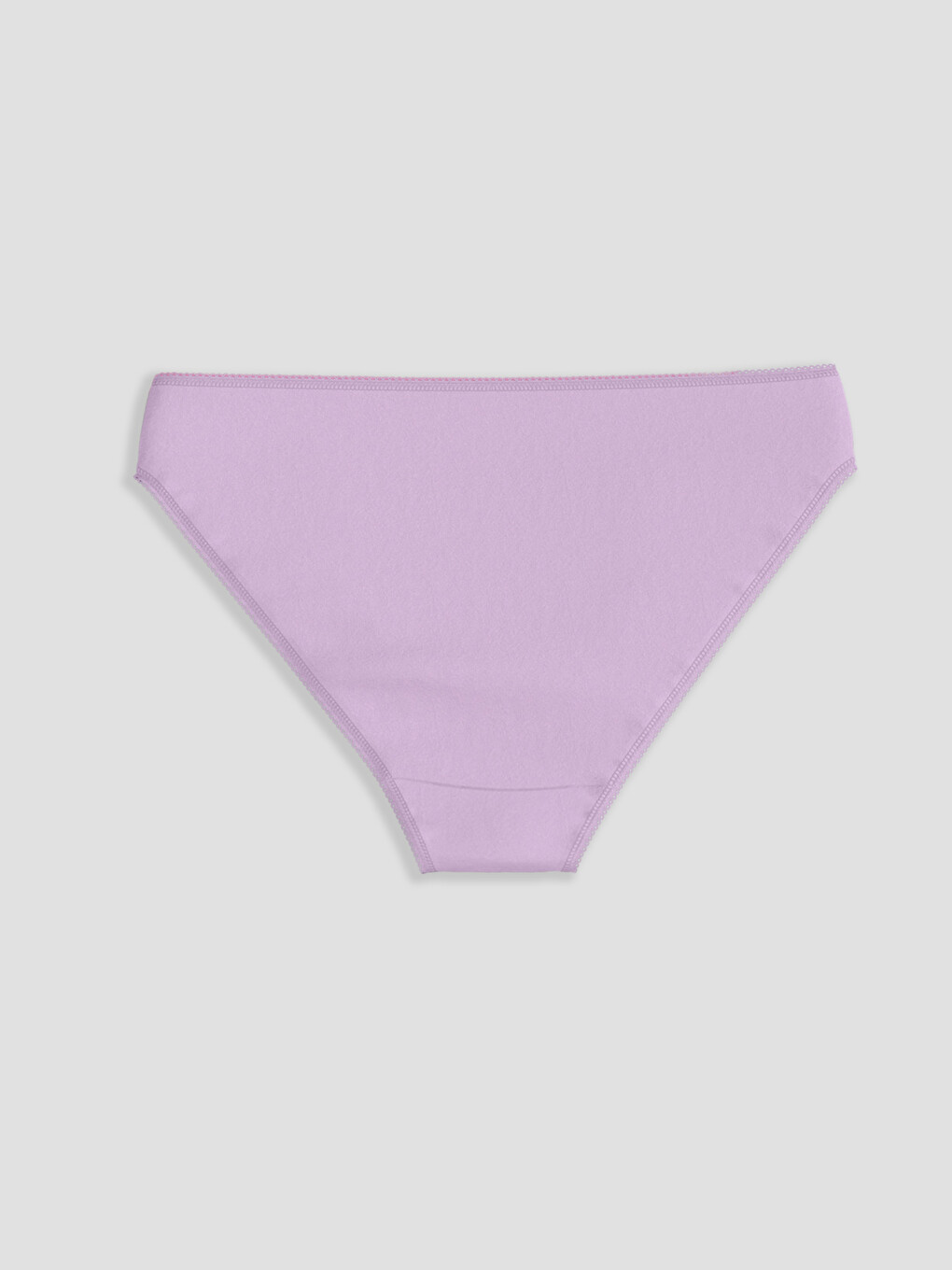 Pembe Düz Bikini Külot-1