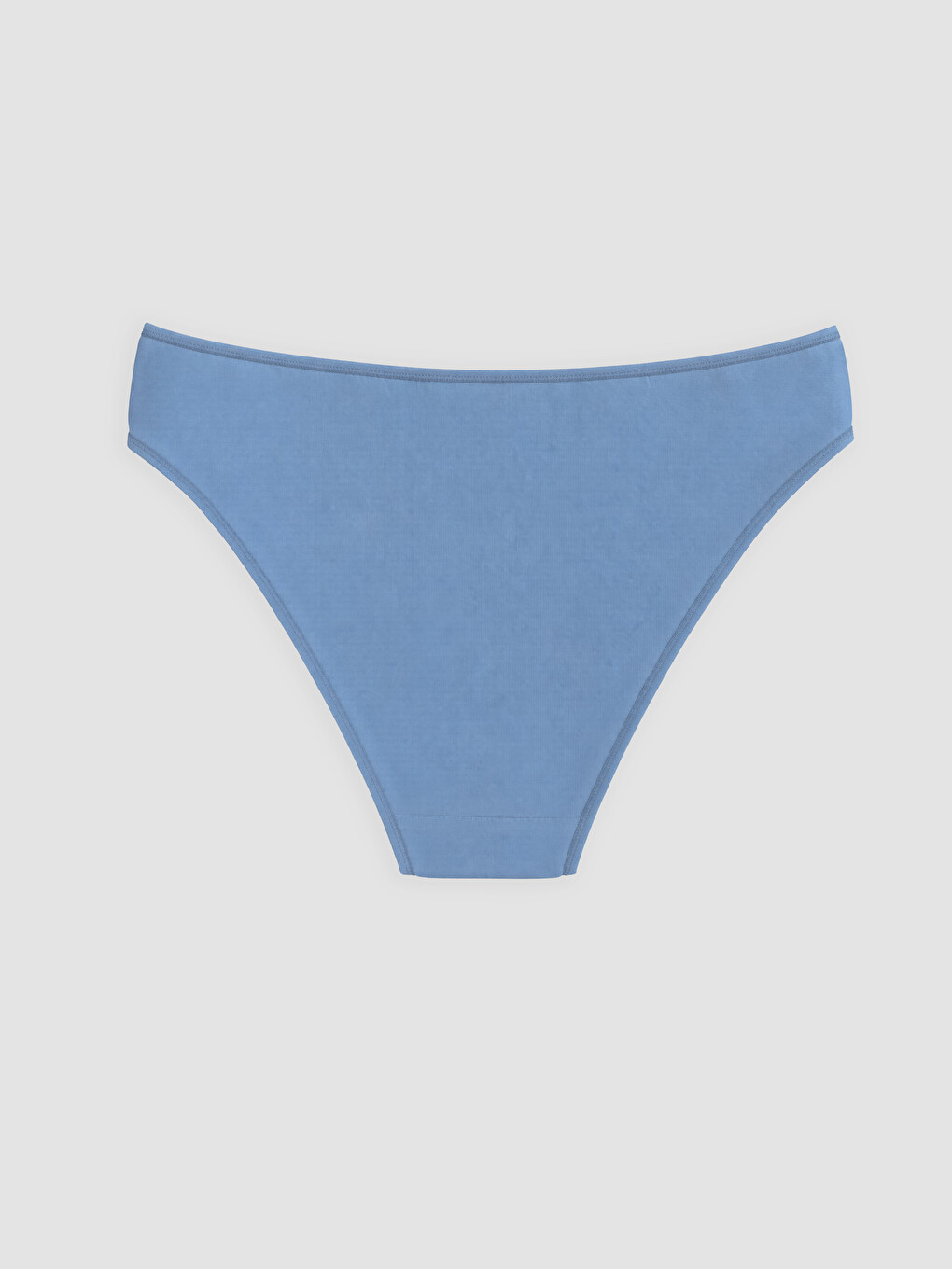 Mavi Düz Brazilian Külot-1