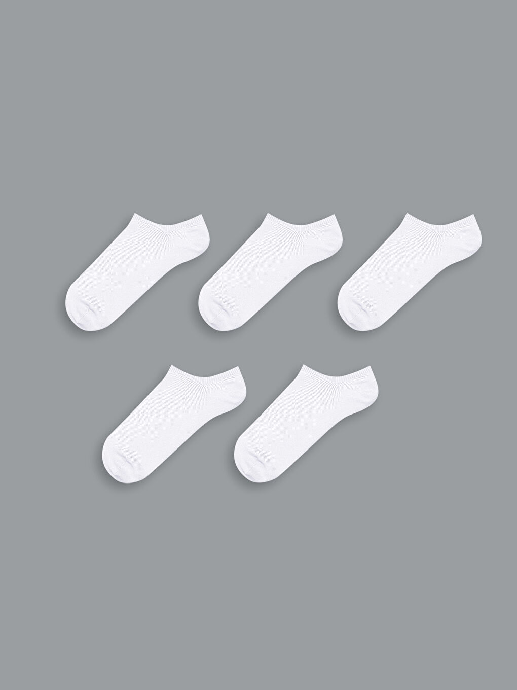 Women's Plain Trainer Socks 5 Pack -S5CN96Z8-J5E