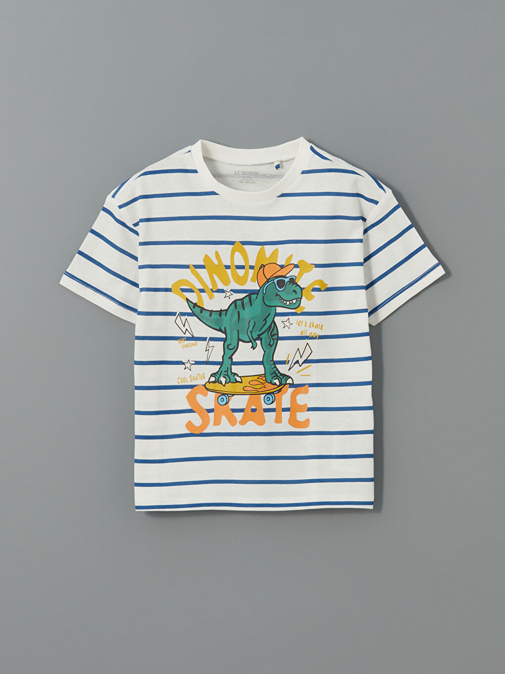 Set od 2 komada za dečake, majica i šorts sa otiskom dinosaurusa -S5CO18Z1-LRA